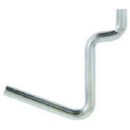 Crawfords 14215 1.5 in. Straight Peg Hook, 6PK 750994